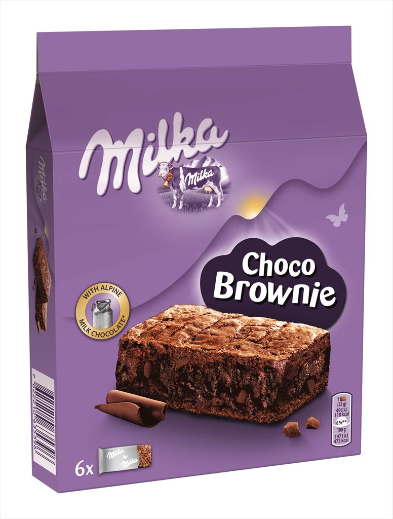 BOLACHA CHOCO BROWNIES 150G MILKA